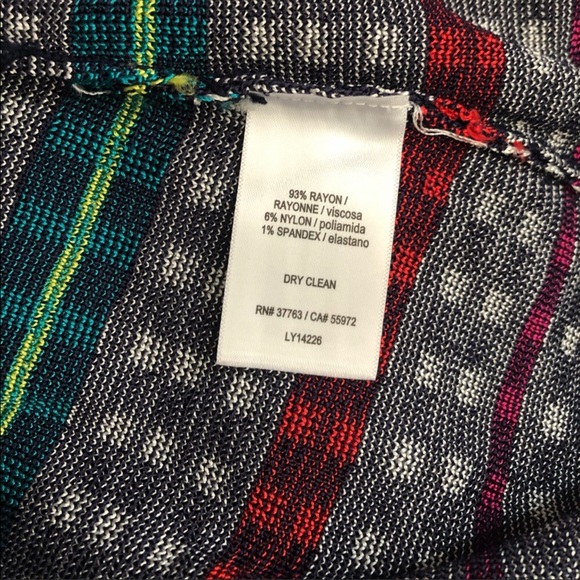 Laundry by Shelli Segal multi colored form fitting  knit dress in size Small - Picture 8 of 13